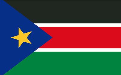 South Sudan World Flag